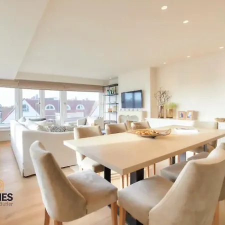 Apartman Schitterend, Luxe Op Top Locatie In 't Zoute